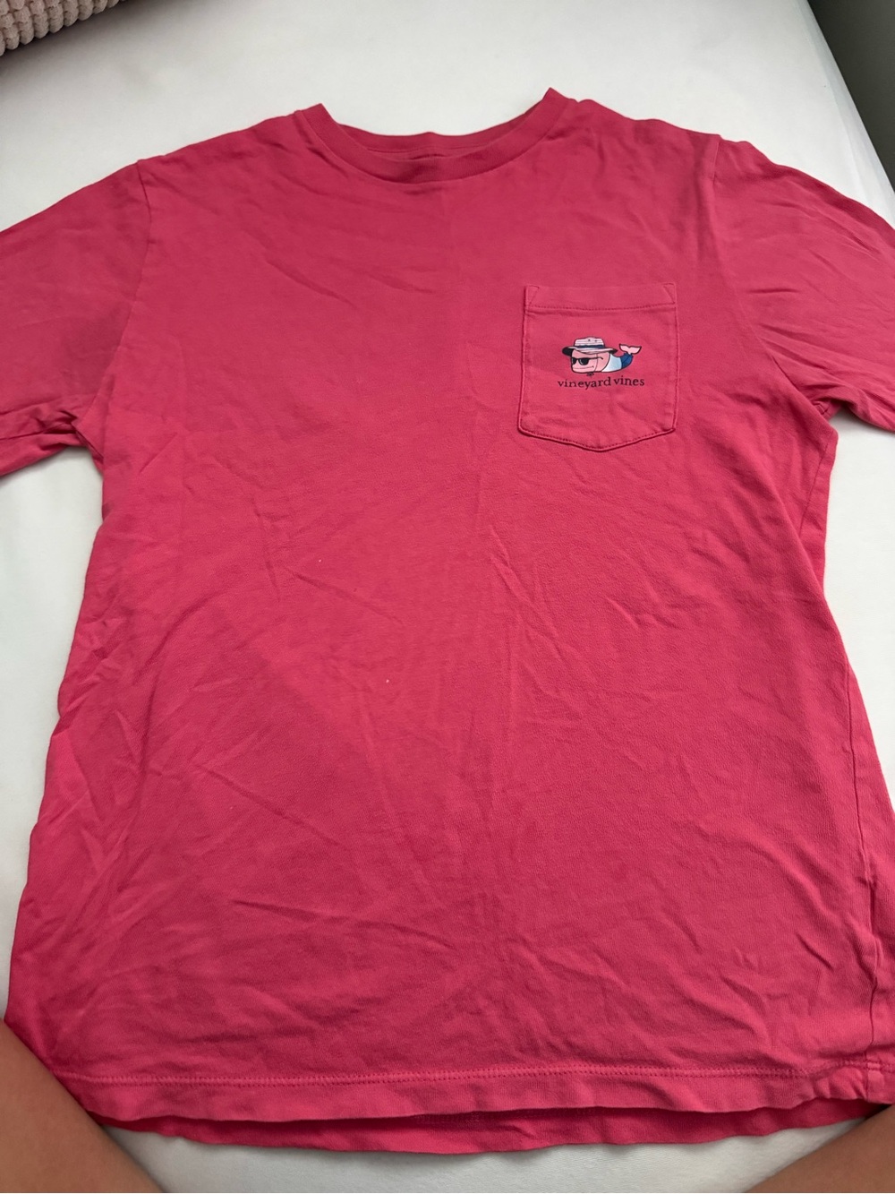 Mossy Oak Men’s Pocket Tee - Hot Pink